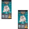 Leonardo Adult Fish | Confezione Doppia | 2 x 300 g | Alimento secco per gatti adulti | Raffinato con krill vitalizzante | Adatto anche per gatti a pelo lungo