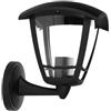WatioWave L GIARDINO BRACCIO GIÙ NERO E27 BARLI