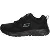 Skechers Burns- Agoura Uomo Scarpe da ginnastica, Black, 48.5 EU