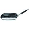 MEPRA Glamour Diamond Bistecchiera Quadra, Acciaio Inossidabile 18/10, Diametro 28 cm