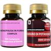 LABOTTEGADEGLIINTEGRATORI Set di Integratori Menopausa 100 Compresse e Iodio 225 mcg 365 Compresse | Kudzu e Trifoglio Rosso Ricchi in Isoflavoni | Metabolismo, Peso, Rilassamento, Vampate | Metabolismo e Tiroide