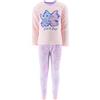 Disney Lilo e Stitch Pigiami per Bambina, T-Shirt e Pantaloni Lunghi in Velluto per Ragazze, Pigiama in Morbido Tessuto Pile Stitch e Angel, Taglia 6 Anni | Rosa