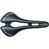 Selle San Marco ASPIDE Supercomfort Dynamic - Sella per Bici da Gravel con Seduta Stretta e Imbottitura Maggiorata in Gel, Forma Curva e Rail in Lega di Acciaio - Taglia L2, Nero