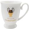 Swsdee Boccale Reale,Tazza in Ceramica Personalizzata,Tazza di Caffè Ceramica,Tazze Personalizzate con Campioni - Contiene Il Testo We Are Champions,Per Serviziotazze per Latte, Cacao,Bevande,Il Tè (310ml)