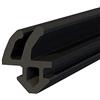 DQ-PP S-1388 Rehau guarnizione per finestre, colore nero, 10 m, in gomma, per finestre in PVC, per profili in alluminio, per porte