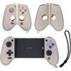 Aenllosi Custodia Grip in Silicone per GameSir G8 Galileo/G8 PLUS Controller,GameSir Gioco Mobile Controller Borsa.(Solo Custodia) (Bianco)