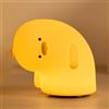VTIGER Luce notturna bambini, Lampada Notturna anatra per bambini, luce touch LED ricaricabile, con timer, luce notturna in silicone con 3 modalità di illuminazione, regalo per bambini e ragazze