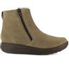 Strive Footwear Stivaletti in pelle con soletta imbottita e suola 4cm