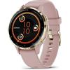 Garmin Venu 3S, Smartwatch AMOLED 1,2, Cassa 41mm, Microfono e Speaker, Musica, Garmin Pay, +30 App sport, GPS, Cardio, SpO2 , Autonomia 10 giorni (Dust Rose & Soft Gold)