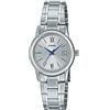 Christian Gar Orologio da polso CASIO LTP-V002D-7B3UDF analogico da donna colore argento cinturino acciaio inossidabile, grigio, Classico