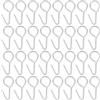 CAASFOOYCoprisedile Auto Ganci di Fissaggio Ganci a s Piccoli Cuscino Seggiolino Auto Ganci S Design Cuscino Sedile Auto Ganci Accessori Auto 120 Pezzi fodere per sedile auto per fissaggio a gruccia