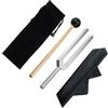 CAASFOOY Diapason, Diapason Da 432Hz, Diapason in Acciaio Inox, Diapason Standard, In Lega Di Alluminio Diapason Per Strumenti Musicali Standard Chitarra Violino Dispositivo Sintonizzatore