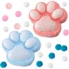 GWAWG Squishy a forma di zampa di gatto, fatto a mano, in silicone, giocattolo da spremere per alleviare lo stress, adorabile giocattolo per bambini e adulti, perfetto per ansia e relax, bomboniere