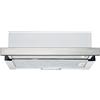 Suinga Campana telescopica con finitura frontale in acciaio inox. Motore da 65 W. Classe energetica C. 3 livelli di potenza. Dimensioni: 60 x 28-45 x 19,25 cm.