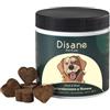 DISANE Condroprotettore Naturale per Cani | Integratore per Articolazioni, Anca e Ossa | 60 unità