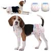 Dono pannolini per cani femmina, 24 pz., pannolino per gatti, mutande cane femmine, con indicatore di umidità, assorbenti, incontinenza, eccitazione urinaria, i cani in calore, XXS, XS, S, M, L