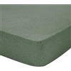 ESSIX Lenzuolo con angoli, brivido lichen, 140 x 200, berretto 30, Essix, verde