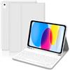 Lielax Tastiera iPad 10 Generazione 10.9 2022/(A16) 11 Generazione 11 2025 con Custodia, Italiano QWERTY Rimovibile Tastiera ipad 10,9/11, Slim Cover ipad 10 Generazione con tastiera, Grigio