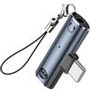 SinLoon Adattatore audio da USB C a 3,5 mm, USB tipo C a jack per cuffie AUX e alimentatore PD 2 in 1 da 100 W, DAC, adattatore per cuffie per dispositivi USB-C senza interfaccia da 3,5 mm