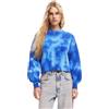 Desigual Maglione da Donna Flat Knit Thin Gauge Felpa, Blu, XXL