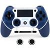 DuLingKer Wireless Controller Compatibile per PS4/Pro/Slim, Controller con Doppia Vibrazione, Giroscopio 6 Assi, Turbo, Batteria 1000mAh, Touch Pad, Audio, M1/M2, Joystick Compatibile con PS4