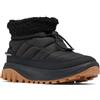 Columbia Snowtrot Shorty, Stivali da neve Donna, Grey Green/Dark Stone , 40.5 EU