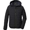 G.I.G.A. DX Uomo Giacca trapuntata/giacca funzionale con cappuccio GW 25 MN QLTD JCKT, schwarz, XXL, 40882-000