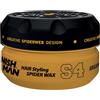 NISHMAN Aqua Spider Wax S4 - Argan 150g - Profumo Gold One - Tenuta Forte e Finitura Lucida Cera per Capelli da Uomo, Styling Flessibile per Tutti i Tipi di Capelli