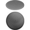 Jacuzzi Soffione nero opaco tondo ultrapiatto Jacuzzi | Rubinetteria in acciaio diametro ø 30 cm