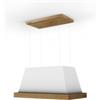 Faber Cappa ad Isola 80 cm Finitura Bianco opaco Faber THEA ISOLA EV8 WH MATT F80 SC 321.0517.781