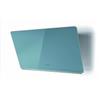 Faber Cappa a Parete 80 cm Anticondensa Finitura Vetro blu polvere Faber GLAM LIGHT ZERO DRIP DB A80 330.0615.675
