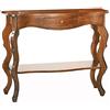 milani home MilaniHome.it - Consolle in Legno Massello 104x35x85di coloreTinta Noce