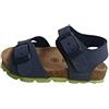 GRÜNLAND il benessere è naturale Grunland Junior SB0025 Aria Sandalo BAMB. S. Blu-Lime 25