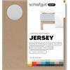 schlafgut Easy Jersey, lenzuola con angoli 120x200 cm a 130x200 cm, 100% cotone biologico, certificato ÖKO TEX, Grey Light