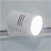 Bill Goff Inc. Faretto per binario track monofase, lampada LED 8W GU10 Luce Naturale 4000K, luce Negozio Vetrina Ufficio Albergo Hotel, 580 Lumen alta resa Luminosa, faro proiettore Orientabile