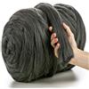 MeriWoolArt® 100% Merino Lana XXL Filato di Lana Grosso 4-5cm, Filato Spesso Soffice, Feltro di Lana ad Ago, Infeltrire la Lana, Bagnato, Fai Da Te Coperta Grossa di Lana