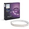 Philips Hue White and Color Ambiance Lightstrip, Kit base Striscia LED Smart da 2m, Bluetooh