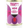 Natural Code for dog Natural Code Dog Adult 400gr - Manzo e Patate - Confezione da 6 pezzi - Cibo Umido per Cani - 1° ORDINE? scegli lo sconto BZR5 / BZR20 + 200 punti fedeltà