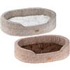 FERPLAST CUCCIA COTONE/PELO DANDY 55 grigio/marrone