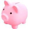 GGTTNRT Salvadanaio Piggy moneta salvadanaio per bambini, per decorazione domestica, regalo di compleanno, Natale, Halloween (rosa)