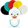 CLEMENTONI SpA Clementoni Sonaglino Vista Pavone, Gioco Educativo per Neonati, Stimolazione Visiva e Manualità, Dentizione e Anello