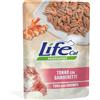Life Cat Natural Adult Buste 6 x 70 g umido gatto - Tonno con Gamberetti