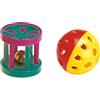 FERPLAST PALLINA E CILINDRO GIOCO PER GATTI FERPLAST