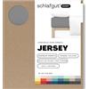 schlafgut Easy Jersey, lenzuola con angoli 120x200 cm a 130x200 cm, 100% cotone biologico, certificato ÖKO TEX, Grey Mid