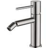 IMEX Rubinetteria IMEX - MONZA miscelatore monocomando bidet [nikel spazzolato] - BDM039-2NQ