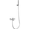 IMEX Rubinetteria IMEX - MONZA miscelatore vasca termostatico con doccetta [nikel spazzolato] - BTM039-4NQ
