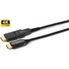 Microconnect HDM191970V2.0DOP cavo HDMI 70 m tipo A [Standard] Nero (High Speed Active Optic - 2.0 A-D Cable 70m With Type Adapter Support 4K 60Hz, 18 G/bps, YUV4:4:4, EDID/HDCP2.2/HDR/ARC Warranty: 300M) [HDM191970V2.0DOP]