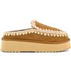 MOU CLOG ESKIMO PLATFORM - MU.FW681004A - cognac