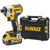 DEWALT DCF887P2-QW Avvitatore a Impulsi 1/4 XR Litio 18V 5.0Ah BRUSHLESS