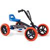 Berg Toys- Buzzy Go GOkart Pedali, Singolo, Colore Nero/Rosso/Blu, 82.5 x 48.5 x 49.5 cm, 24.30.01.00